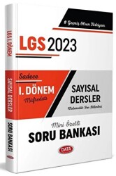 Data Yayınları LGS 1. Dönem Sayısal Soru Bankası - - Data Yayınları