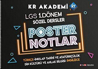 LGS 1. Dönem Sözel Bölüm Poster Notlar KR Akademi - 1