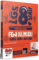 LGS 8. Sınıf Fen Bilimleri Video Ders Notları - Benim Hocam Yayınları