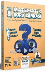 LGS 8. Sınıf Matematik SES Tamamı Video Çözümlü Soru Bankası - Benim Hocam Yayınları