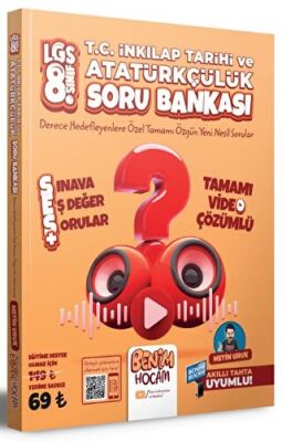 LGS 8. Sınıf T.C. İnkılap Tarihi ve Atatürkçülük SES Tamamı Video Çözümlü Soru Bankası - 1