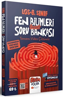 LGS 8. Sınıf Fen Bilimleri Smart Tamamı Video Çözümlü Soru Bankası - 1