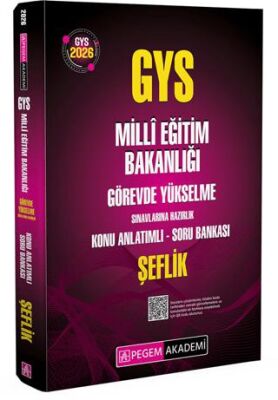 2026 GYS MEB Görevde Yükselme Sınavlarına Hazırlık Konu Anlatımlı Soru Bankası Şeflik - 1
