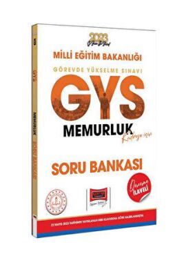 2023 MEB GYS Memurluk Kadrosu İçin Deneme İlaveli Soru Bankası - 1