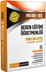 2023 ÖABT Beden Eğitimi Öğretmenliği Konu Anlatımlı Pegem Akademi Yayınları - Pegem Akademi Yayıncılık