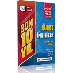 Dijital Hoca 2023 ÖABT İngilizce Son 10 Yıl Orijinal Çıkmış Sınav Soruları Video Çözümlü - Dijital Hoca