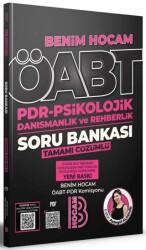 ÖABT PDR-Psikolojik Danışmanlık ve Rehberlik Tamamı Çözümlü Soru Bankası - Benim Hocam Yayınları