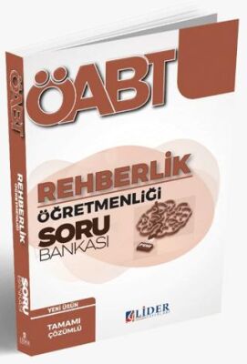Lider Yayınları 2023 ÖABT Rehberlik Öğretmenliği Soru Bankası - 1