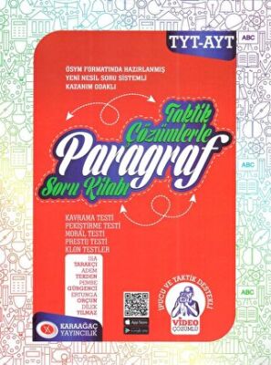 Taktik Çözümlerle TYT - AYT Paragraf Soru Kitabı - 1