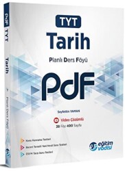 Eğitim Vadisi Yayınları TYT Tarih PDF Planlı Ders Föyü - Eğitim Vadisi Yayınları