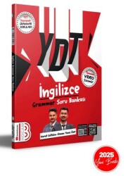 2025 YDT İngilizce Grammar Soru Bankası - Benim Hocam Yayınları