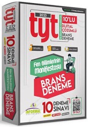 İnformal Yayınları 2023 YKS TYT Fen Bilimlerinin Manifestosu 10lu Dijital Çözümlü Branş Deneme Paketi - İnformal Yayınları