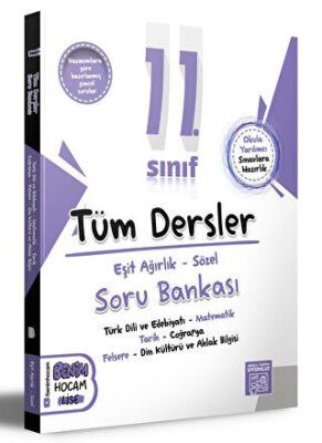 11. Sınıf Eşit Ağırlık - Sözel Tüm Dersler Soru Bankası - 1