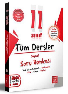 11. Sınıf Sayısal Tüm Dersler Soru Bankası - 1