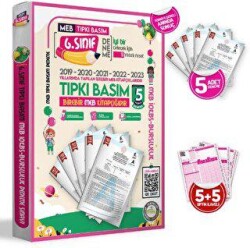 İnformal Yayınları 2025 6. Sınıf İOKBS Bursluluk MEB Çıkmış Soru Tıpkı Basım Türkiye Geneli D. Çözümlü Soru Kitapçığı Set - İnformal Yayınları