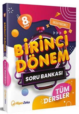 Hiper Zeka Yayınları 8. Sınıf Birinci Dönem Tüm Dersler Soru Bankası - 1