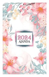 2024 Ajanda - Bahar Bahçesi - Mor Kelebek