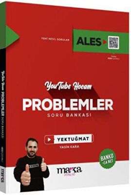 Marka Yayınları 2025 ALES Youtube Hocam Problemler Soru Bankası - 1