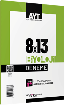 2025 AYT Biyoloji 8 Deneme Tamamı Video Çözümlü - 1