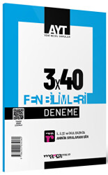 2025 AYT Fen Bilimleri 3x40 Deneme - Marka Yayınları