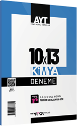 2025 AYT Kimya 10 Deneme Tamamı Video Çözümlü - Marka Yayınları