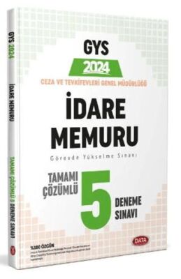 2024 Ceza ve Tevkifevleri İdare Memuru GYS Tamamı Çözümlü 5 Deneme Sınavı - 1