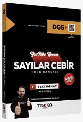 Marka Yayınları 2025 DGS Youtube Hocam Sayılar Cebir Soru Bankası - 1