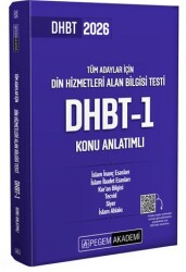 2026 Din Hizmetleri Alan Bilgisi Testi DHBT-1 Konu Anlatımlı - 2