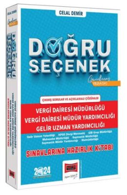 2024 Doğru Seçenek Vergi Dairesi Müdürlüğü, Vergi Dairesi Müdür Yardımcılığı, Gelir Uzman Yardımcı - 1