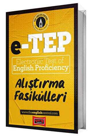 Yargı Yayınevi 2024 E-Tep Electronic Test Of English Proficiency Alıştırma Fasikülleri