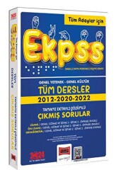 Yargı Yayınevi 2024 EKPSS Tüm Adaylar İçin Tüm Dersler Tamamı Çözümlü Çıkmış Sorular Kitabı 2012-2018-2020-2022 - Yargı Yayınevi