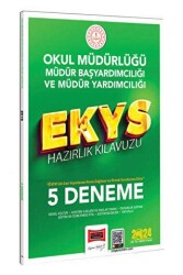 2024 EKYS Okul Müdürlüğü - Müdür Başyardımcılığı ve Müdür Yardımcılığı Tamamı Çözümlü 5 Deneme - Yargı Yayınevi