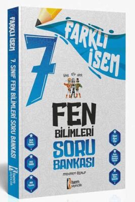 İSEM Yayıncılık Farklı İsem 7. Sınıf Fen Bilimleri Soru Bankası - 1