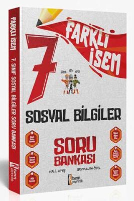 İSEM Yayıncılık Farklı İsem 7. Sınıf Sosyal Bilgiler Soru Bankası - 1
