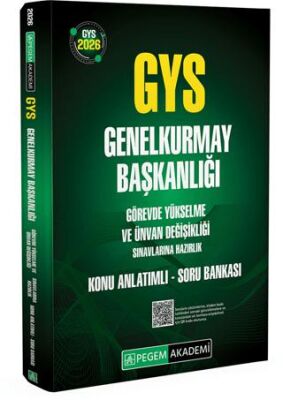 2026 GYS Genelkurmay Başkanlığı Görevde Yükselme Konu Anlatımlı Soru Bankası - 1