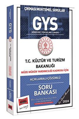 2024 GYS Kültür ve Turizm Bakanlığı Müze Müdür Yardımcılığı Kadrosu İçin Açıklamalı Çözümlü Soru Ban - 1