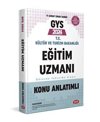 GYS T.C Kültür ve Turizm Bakanlığı Eğitim Uzmanı Görevde Yükselme Konu Anlatımlı - 1