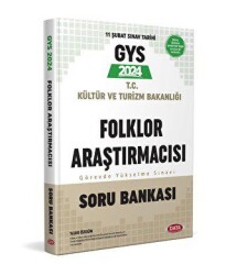 GYS T.C Kültür ve Turizm Bakanlığı Folklor Araştırmacısı Görevde Yükselme Sınavı Soru Bankası - Data Yayınları