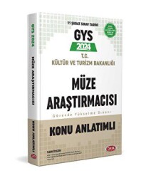 GYS T.C Kültür Ve Turizm Bakanlığı Müze Araştırmacısı Görevde Yükselme Sınavı Konu Anlatımlı - Data Yayınları