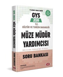 GYS T.C Kültür Ve Turizm Bakanlığı Müze Müdür Yardımcısı Görevde Yükselme Sınavı Soru Bankası - Data Yayınları