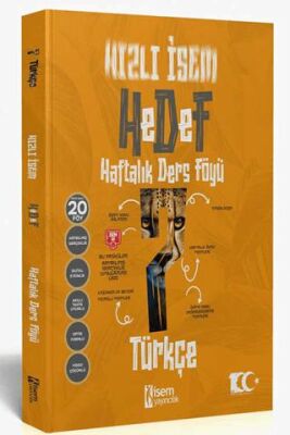 İSEM Yayıncılık Hızlı İsem Hedef 7. Sınıf Türkçe Haftalık Ders Föyü - 1