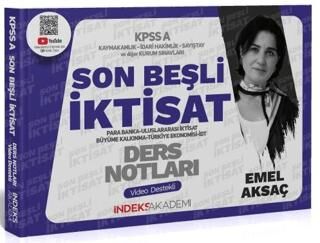 2025 KPSS A Grubu İktisat Son Beşli Video Ders Notları - 1