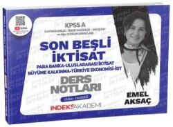 2025 KPSS A Grubu İktisat Son Beşli Video Ders Notları - İndeks Akademi Yayıncılık
