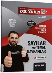Marka Yayınları 2025 KPSS – DGS – ALES Sayılar ve Temel Kavramlar Detaylı Konu Anlatımlı Ders Notu - Marka Yayınları