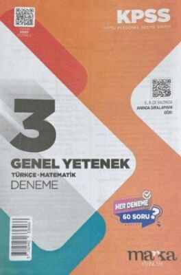 2025 KPSS Genel Yetenek 3x60 Deneme Sınavı - 1