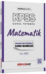 Aklımdavar Yayıncılık 2024 KPSS Kasırga Serisi Matematik Soru Bankası - Aklımdavar Yayıncılık