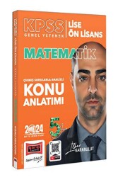 Yargı Yayınevi 2024 KPSS Lise Ön Lisans 5Yüz Ekibi Matematik Çıkmış Sorularla Desteklenmiş Analizli Konu Anlatımı - Yargı Yayınevi