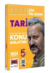 Yargı Yayınevi 2024 KPSS Lise Ön Lisans 5Yüz Ekibi Tarih Çıkmış Sorularla Desteklenmiş Konu Anlatımı - Yargı Yayınevi