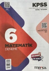 Marka Yayınları 2025 KPSS Matematik 6x30 Deneme Tamamı Video Çözümlü - Marka Yayınları