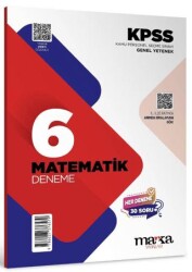 2026 KPSS Matematik 6 Deneme Tamamı Video Çözümlü - Marka Yayınları
